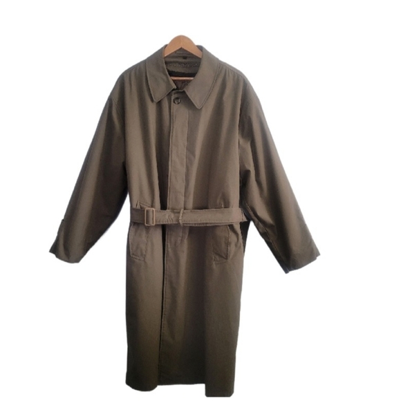 Weatherproof Other - WEATHERPROOF Long Trench Coat Olive/Taupe